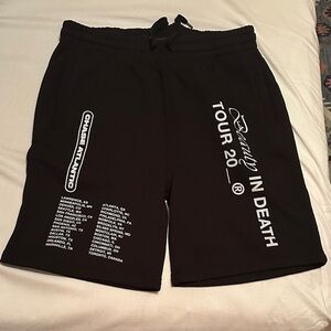 Chase Atlantic Black Tour Shorts